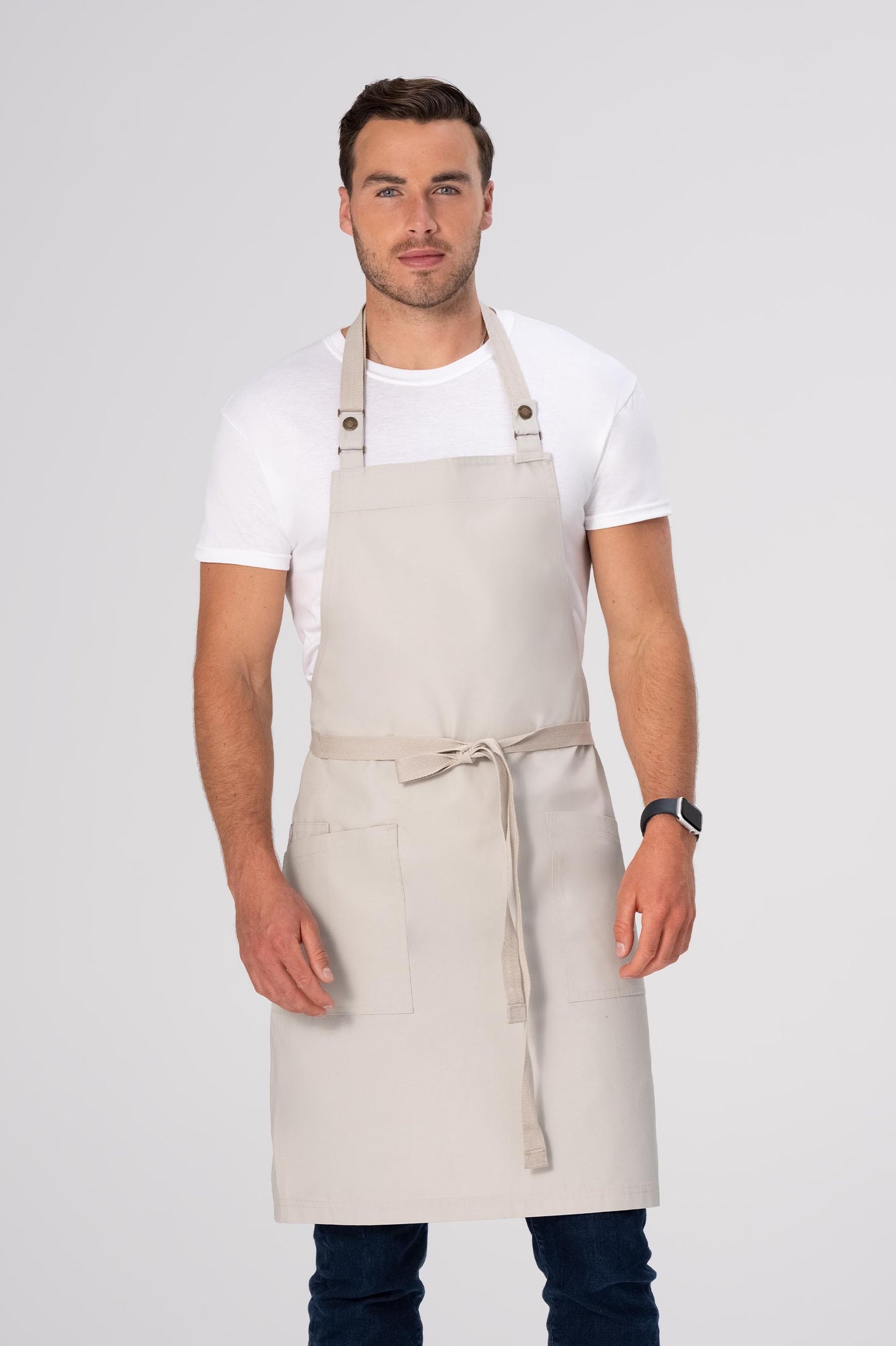 DELANTAL LOCKHARTE CANVAS CON PETO