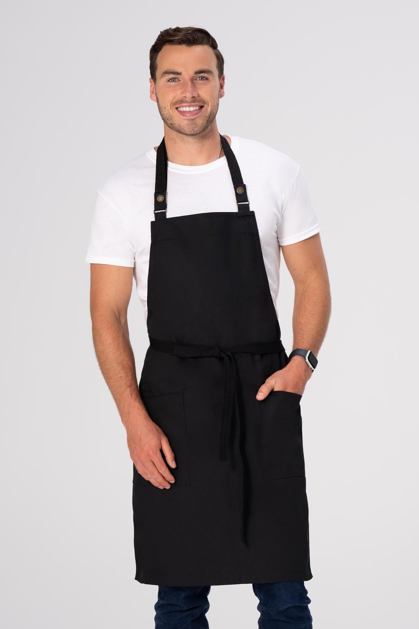 DELANTAL LOCKHARTE CANVAS CON PETO